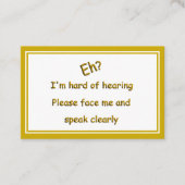 審判懸命 名刺 (正面)