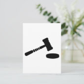 審判用ハンマー ポストカード (スタンド正面)