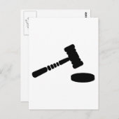 審判用ハンマー ポストカード (正面/裏面)
