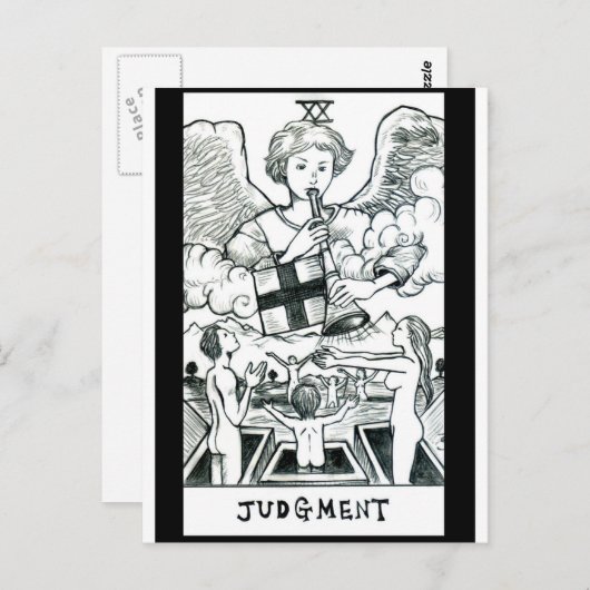 審判 ポストカード (正面/裏面)