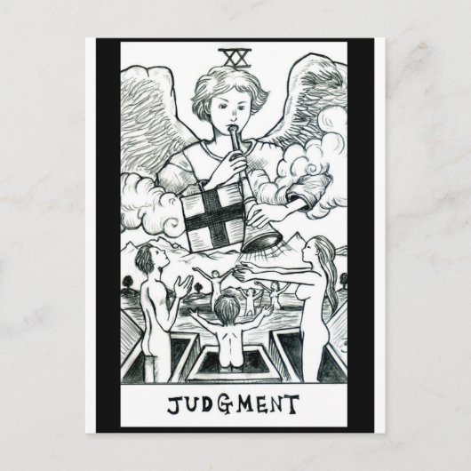 審判 ポストカード (正面)