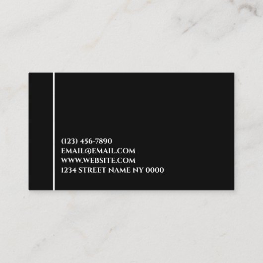 審美ナース専門注射器 名刺 (裏面)