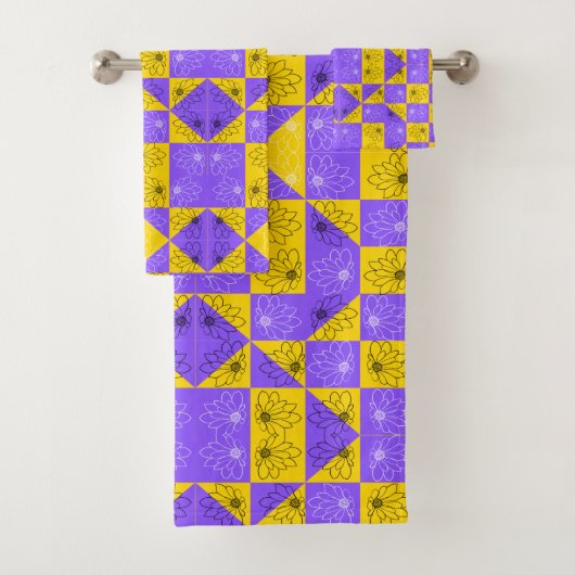 審美幾何学模様 バスタオルセット (インサイチュ)