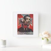 審美時計 スクエア壁時計 (ホーム)