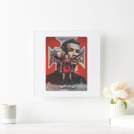 審美時計 スクエア壁時計