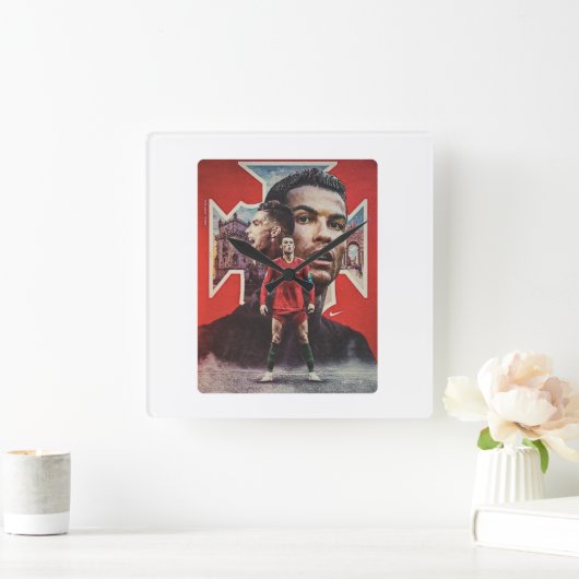 審美時計 スクエア壁時計 (ホーム)