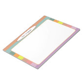 審美景観線メモ帳 ノートパッド (アングル)