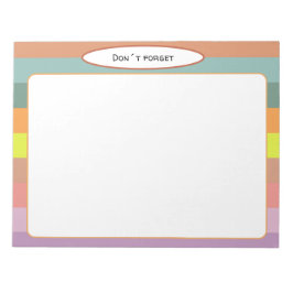 審美景観線メモ帳 ノートパッド