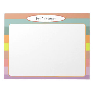 審美景観線メモ帳 ノートパッド