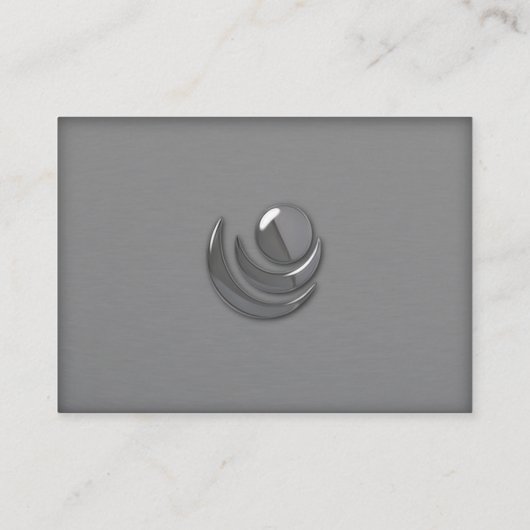 審美的でカスタマイズ可能なプロフィールカード 名刺 (裏面)