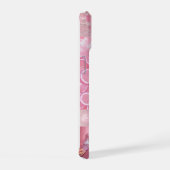 審美的なピンクフォンケース iPhone 15ケース (右側面)