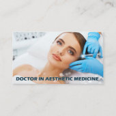 審美的な医者による目のまわりのBotoxの注入 名刺 (正面)