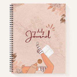 審美的な水の色マイデイリージャーナル ノートブック