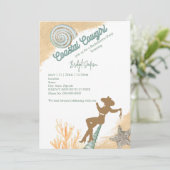 審美的な沿岸女性のカーボーイバチェロレッテ週末 招待状 (スタンド正面)