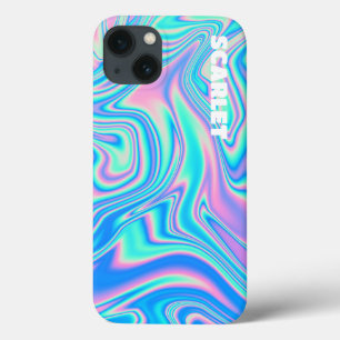 審美的な電話ケース、ホログラフィック iPhone 13ケース