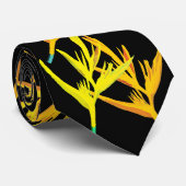 審美的な黄色い花 ネクタイ (ロール)