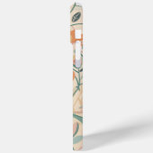 審美的ガーリー植物性ピンク背景 Case-Mate iPhoneケース (裏面 / 左)