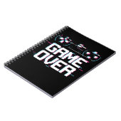 審美的ゲーミングVAPORWAVEコントローラゲーマー ノートブック (左側)