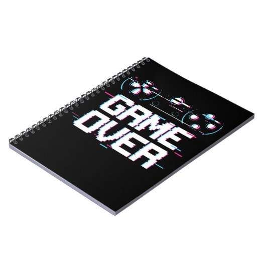 審美的ゲーミングVAPORWAVEコントローラゲーマー ノートブック (左側)