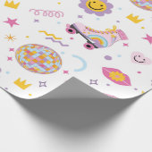 審美的デジタル ラッピングペーパー (角)