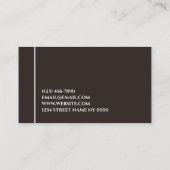 審美的ナーススペシャリスト注射器の名刺 名刺 (裏面)