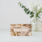 審美的ニュートラルフローラ名刺 名刺 (スタンド正面)