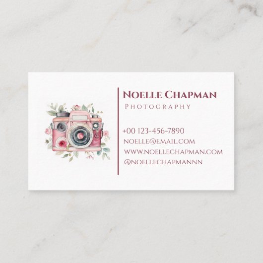 審美的ピエレガントンク芸術的クフローラソフトマーブル 名刺 (裏面)