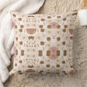 審美的フローラマウーブ クッション (ブランケット)