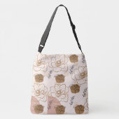 審美的フローラマウーブ クロスボディバッグ (裏面)