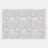 審美的モダンニュートラルカラー大理石 ラッピングペーパーシート (正面3)