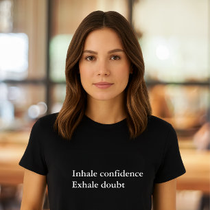 審美的引用文インヘール自信エキシェールダウト Tシャツ