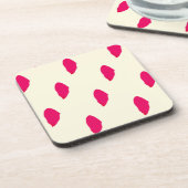 審美的素晴らし植物性懸命プラスチックのコースター コースター (左側)