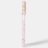 審美的金ゴールド大理石赤面ピンク Case-Mate iPhoneケース (裏面 / 右)