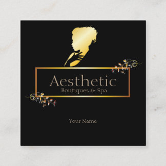 審美的 スクエア名刺