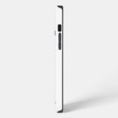 審美蝶の水色Iphoneケース iPhoneケース (左側面)