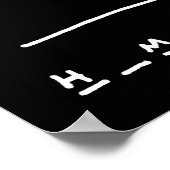 寮おもしろい宿題ハンガマンのポスター ポスター (角)