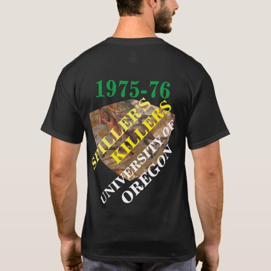 寮祭2024 オレゴン大学 Tシャツ (裏面)