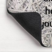 寸断された紙 マウスパッド (コーナー)