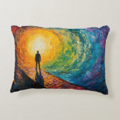 寸法のエッジ アクセントクッション (裏面)