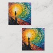 寸法のエッジ エンクロージャーカード (正面/裏面)