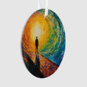 寸法のエッジ オーナメント (正面)