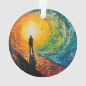 寸法のエッジ オーナメント (裏面)