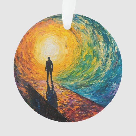 寸法のエッジ オーナメント (正面)