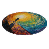 寸法のエッジ カッティングボード (角)