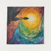 寸法のエッジ タペストリー (正面(横))