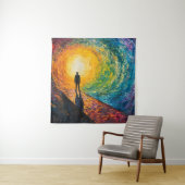 寸法のエッジ タペストリー (インサイチュ)