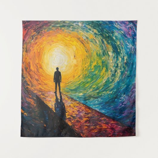 寸法のエッジ タペストリー (正面)