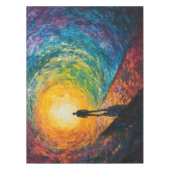 寸法のエッジ テーブルクロス (正面)