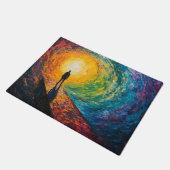 寸法のエッジ ドアマット (アングル)