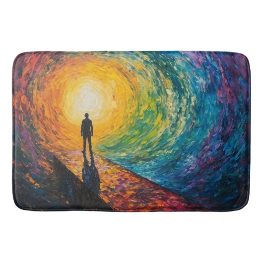 寸法のエッジ バスマット (正面)